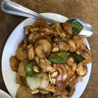 113. Scallops with hot Garlic Sauce