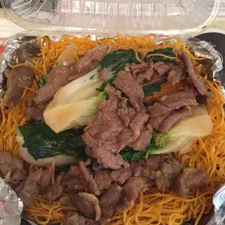80. Beef Pan Fried Noodle