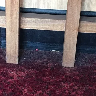 This is the view of the carpet upon arrival. This amount of dirt doesn&apos;t pile up in a week or even a month.