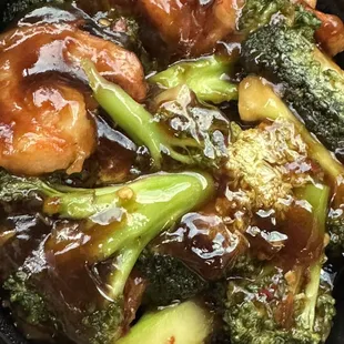 Shrimp  &amp; Broccoli