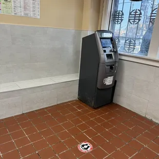 ATM Inside - They take CASH ONLY