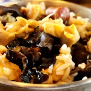 Lop cheung gai fon (chinese sausage and chicken rice)