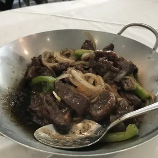 Fillet of Beef Stir-Fried