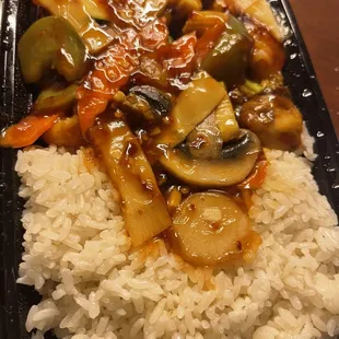 Shrimp with Garlic Sauce Combo