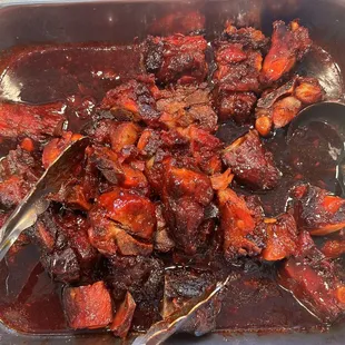 bbq ribs, ribs, food