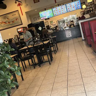 Inside