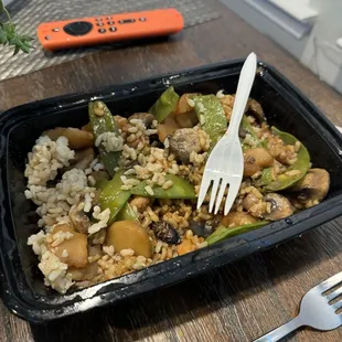 Snow pea chicken