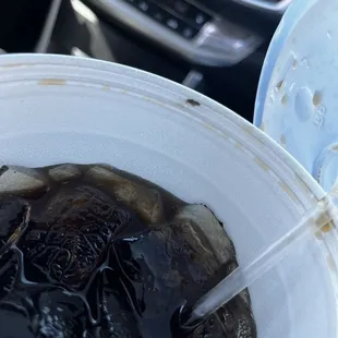 Mold from ice and or fountain drink machine