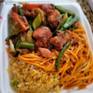Combo A one item... the rice could have been a little more fresh but other than that it was soooo good!