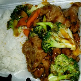 Beef and broccoli