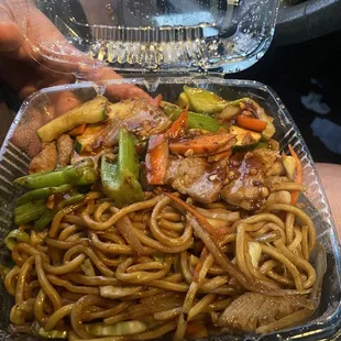 C-3 chow mein instead of fried rice