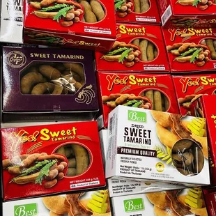 a display of sweet tamperries