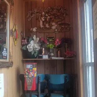 the interior of a restaurant