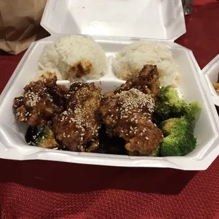 Sesame chicken