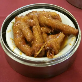 Steamed Chicken Feet with Black Bean Sauce