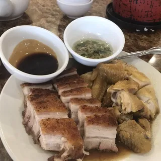 Fried Chicken with Ginger & Green Onion