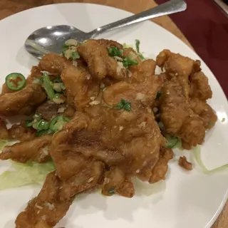 Salt and Pepper Pork Chop