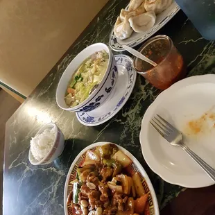 2 stars for the food.