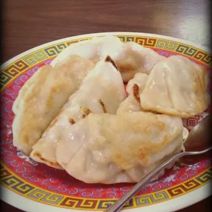 Fried potstickers