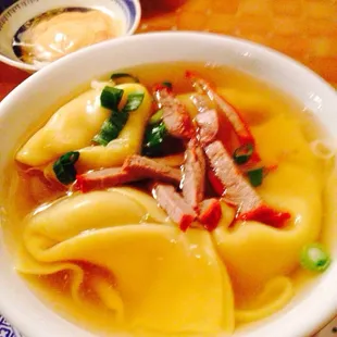 Wonton Soup. The portion is huge.