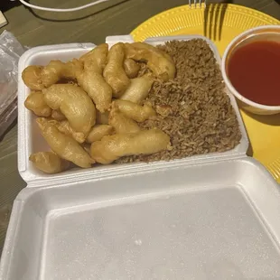 C4. Sweet and Sour Chicken Combo