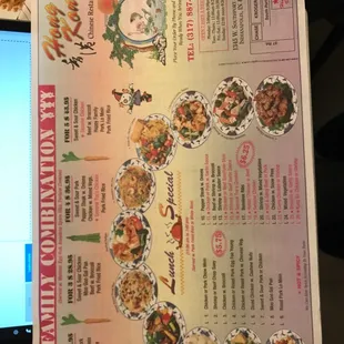 menu, tacos
