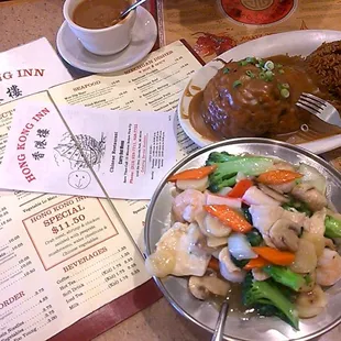 House Special you go now and Chicken Eggs Foo Young Love