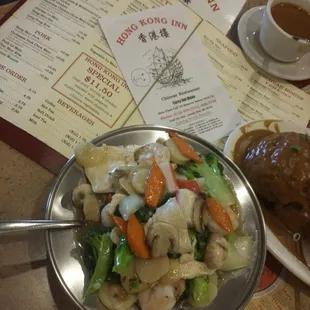 Hong Kong Special Crab, Shrimp n Chicken delicious You go now