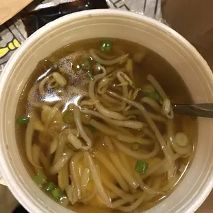 Wonton soup