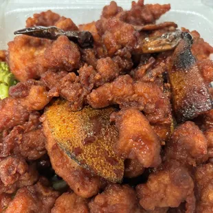 Tangerine chicken... yum!