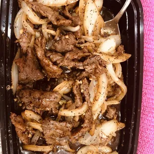 Peppered Beef Sizzle