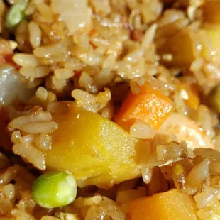 Thai pineapple fried rice.  Delicious!
