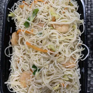 Shrimp Chow Fun Or Mei Fun!  This was delicious!