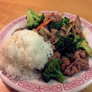 Yummy beef with broccoli