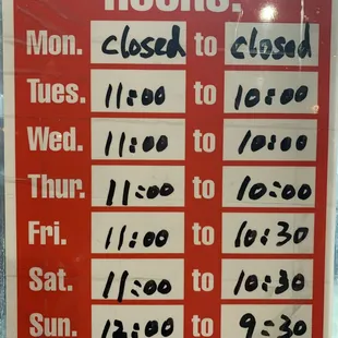 New business time