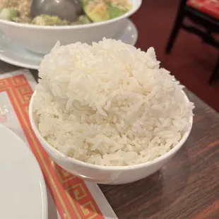 Individual portion of rice