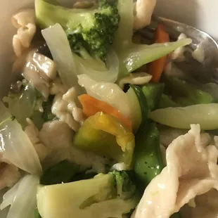 26. Chicken with vegetables