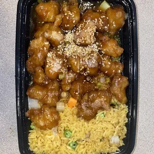 Sesame Chicken Combo