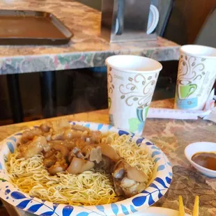 Gabes pig feet and beef tendon noodle