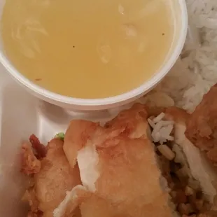 Almond Boneless Chicken Gravy