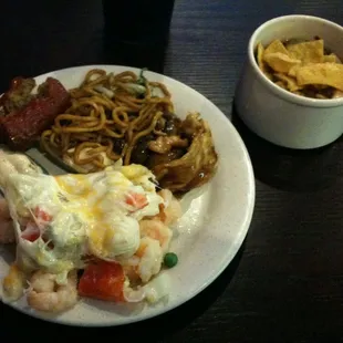 The First Plate and the Hot &amp; Sour Soup.