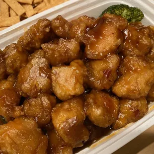 chicken and broccoli in sauce