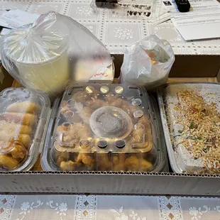 Ordered food for 1 person . . .