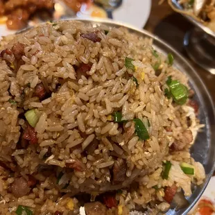 BBQ pork fried rice