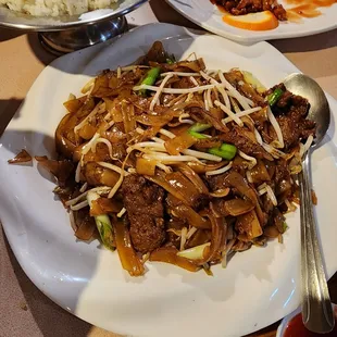 Beef chow fun. Amazing.
