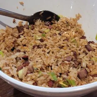 Pork fried rice