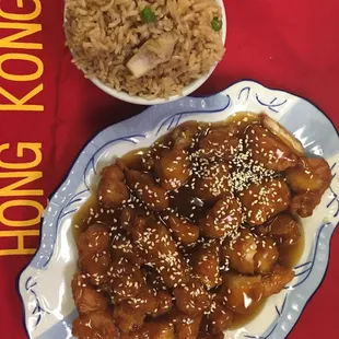 Sesame chicken