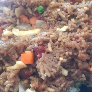 Soggy, taste nothing, but grease. Did not finish at all. Only picked on meat.