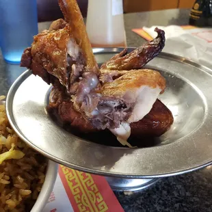Fried chicken wings