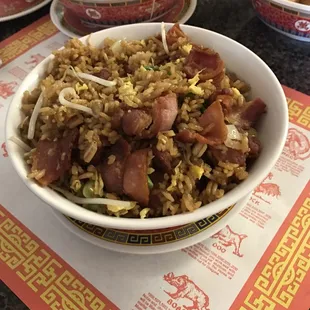 Bacon fried rice